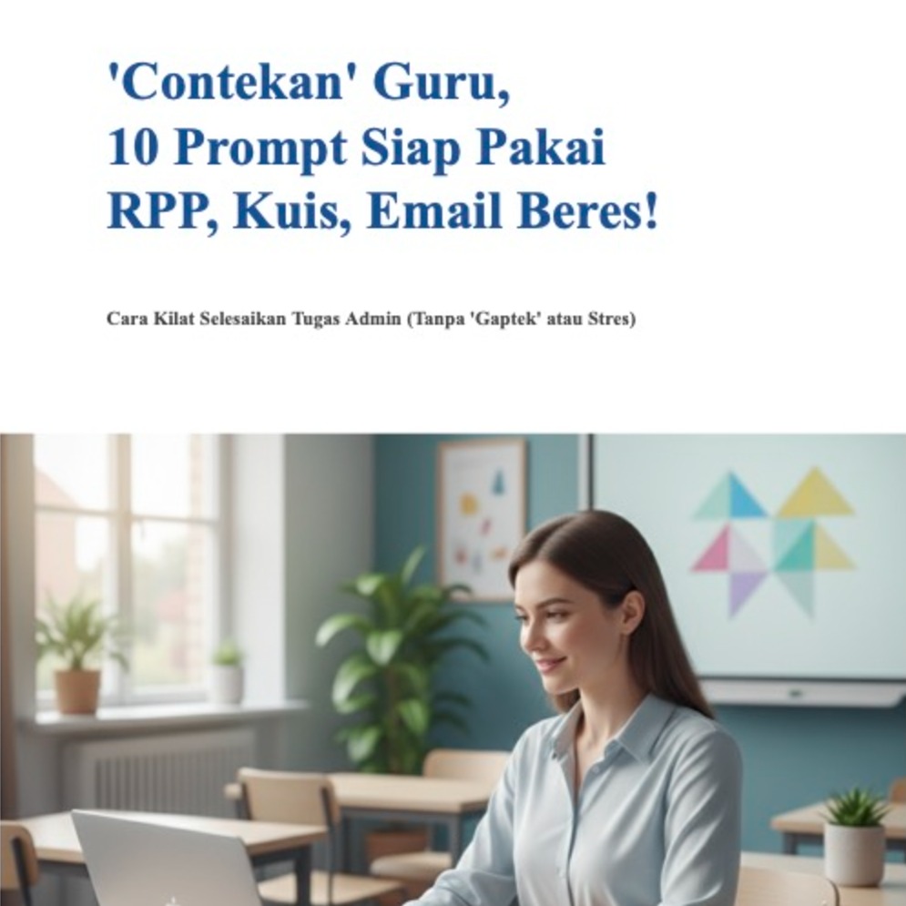 'Contekan' Guru, 10 Prompt Siap Pakai (RPP, Kuis, Email Beres!)