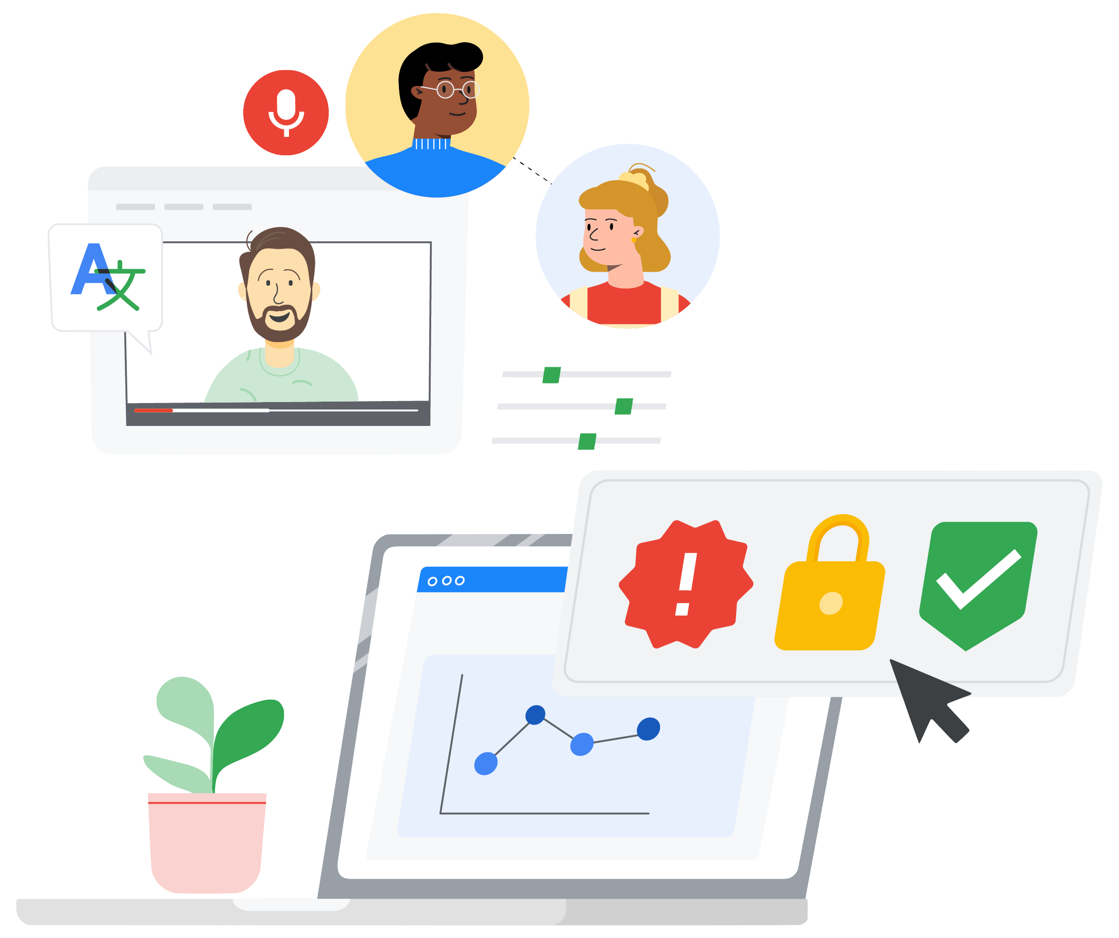 Ilustrasi Google Workspace for Education Plus untuk sekolah dan kampus di Indonesia